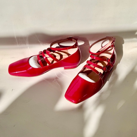 NIB strappy mary janes - Picture 2 of 11